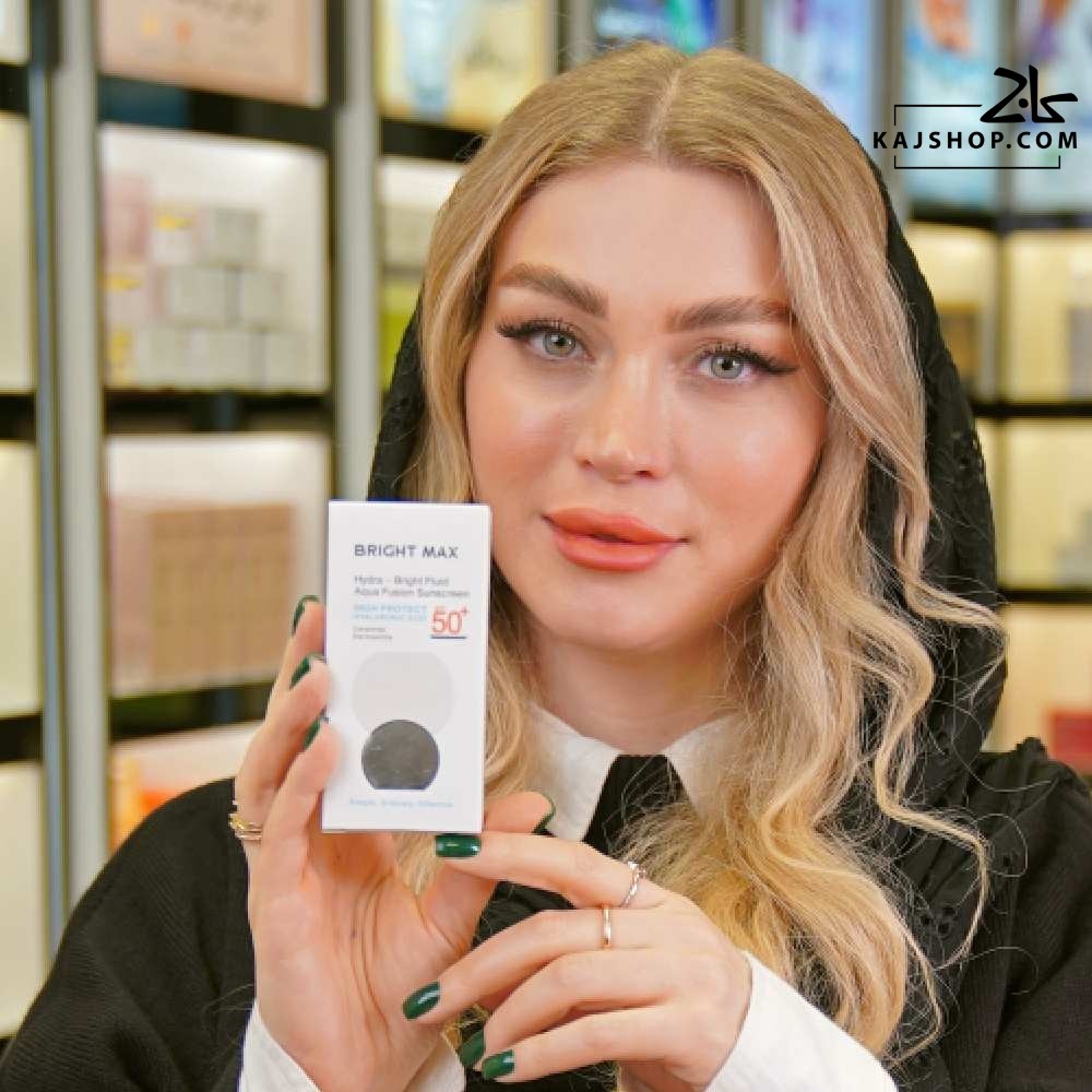 کرم ضد آفتاب برایت مکس بی رنگ مدل آکوا فیوژن SPF50