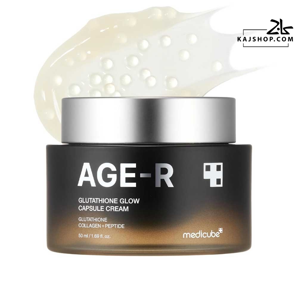 کرم کپسولی گلوتاتیون مدی کیوب مدل AGE-R