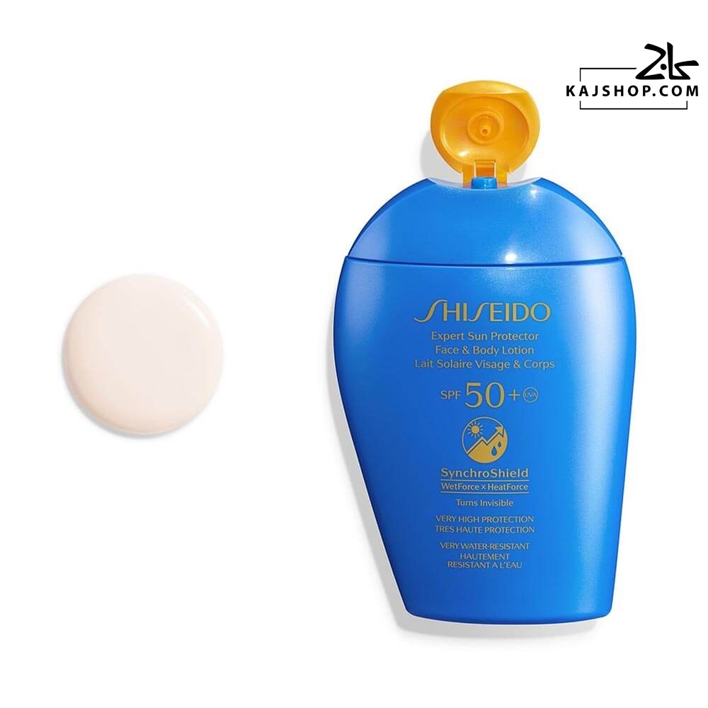لوسیون ضد آفتاب صورت و بدن شیسیدو SPF50+