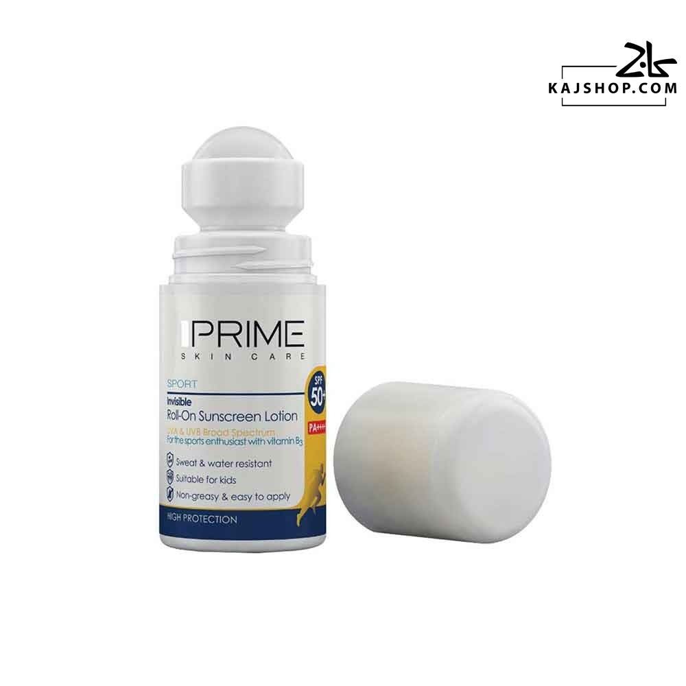 ضد آفتاب رولی بی رنگ پریم SPF50
