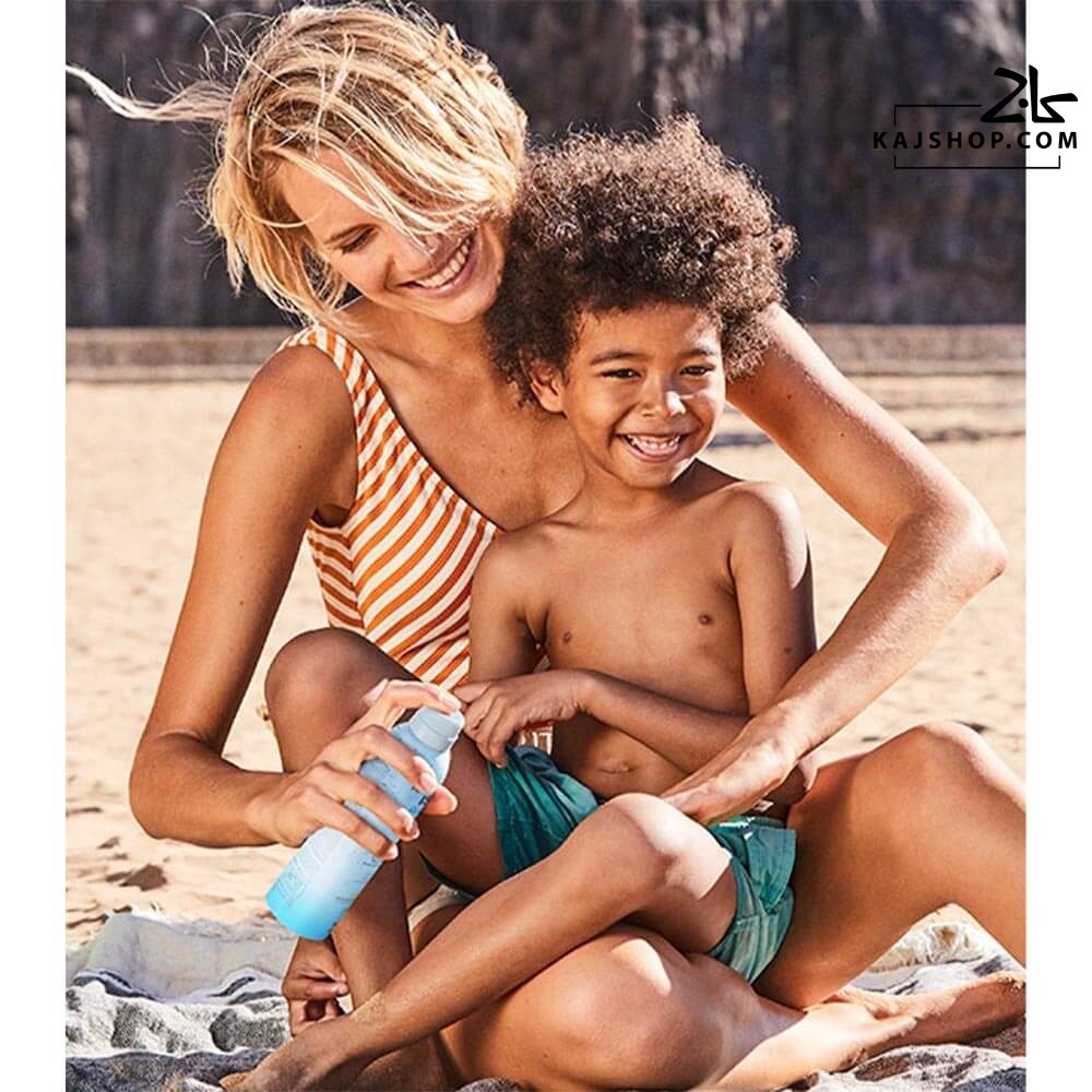 اسپری ضد آفتاب بی رنگ کودکان ایزدین SPF50