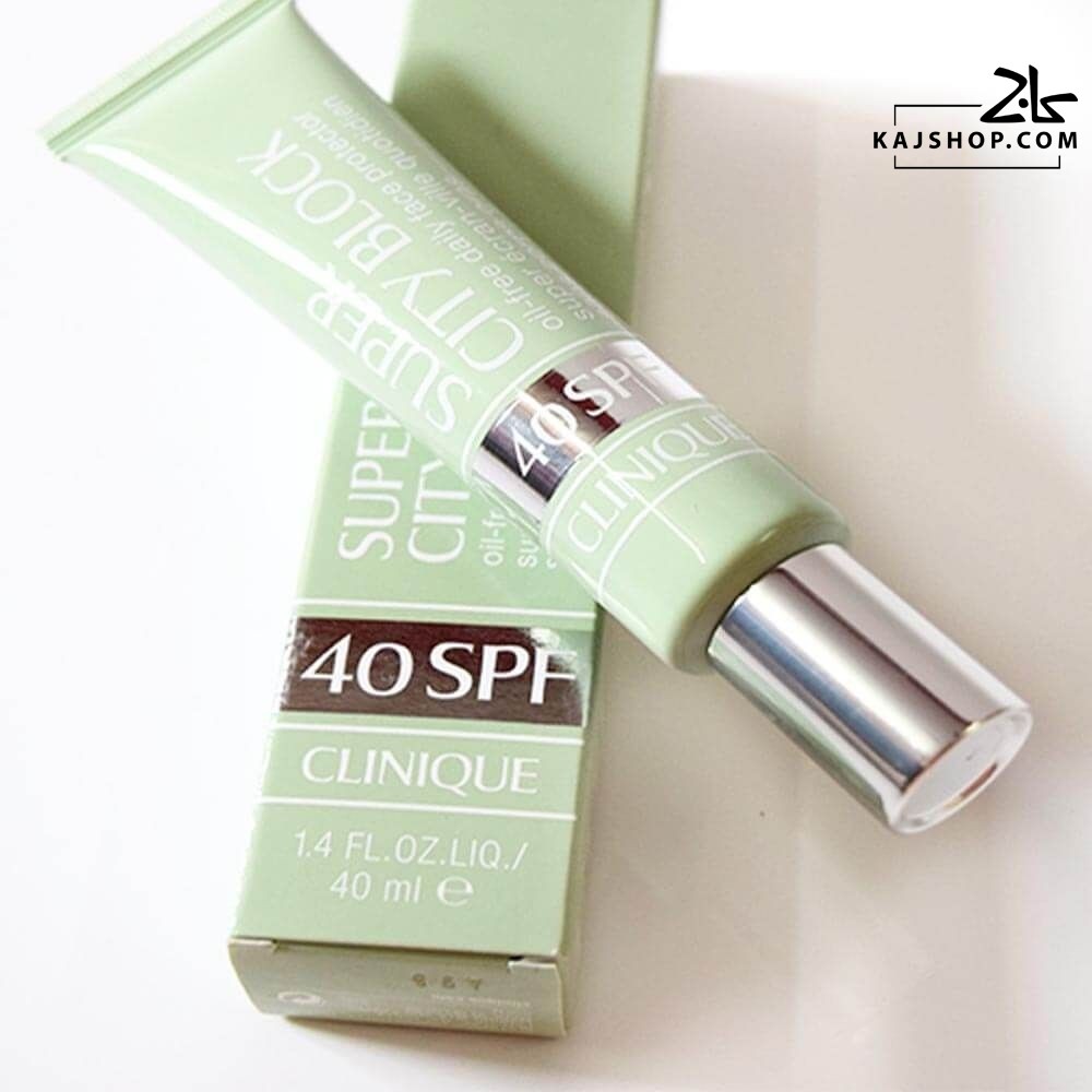 ضدآفتاب سوپرسیتی بلاک بی رنگ کلینیک SPF40