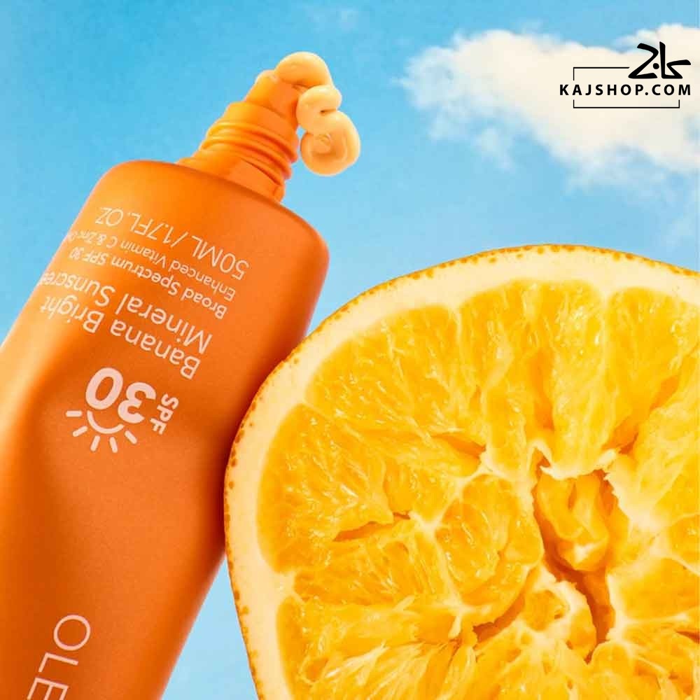ضد آفتاب مینرال اوله هنریکسن برایت بنانا SPF 30