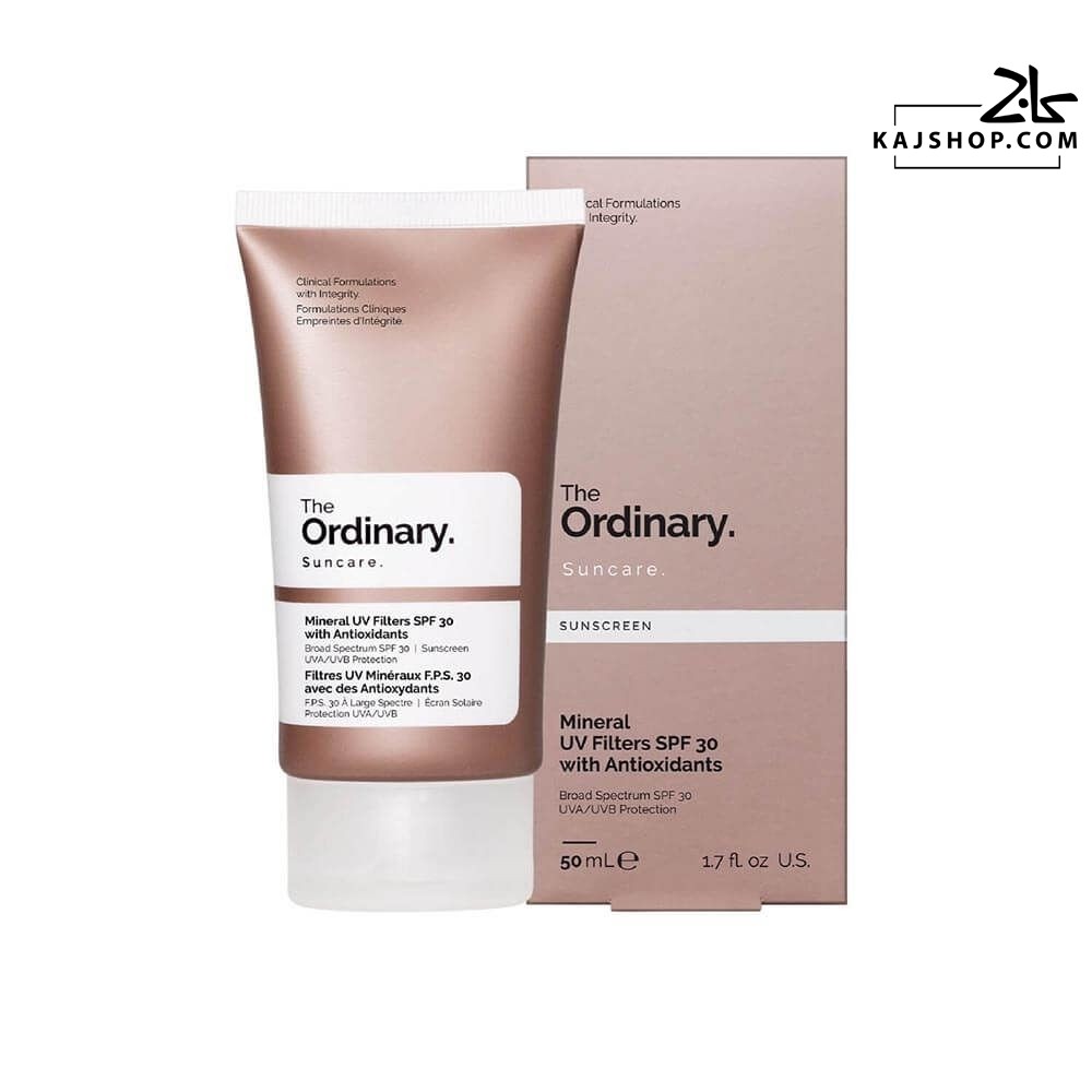 ضد آفتاب مینرال بی رنگ اوردینری SPF 30