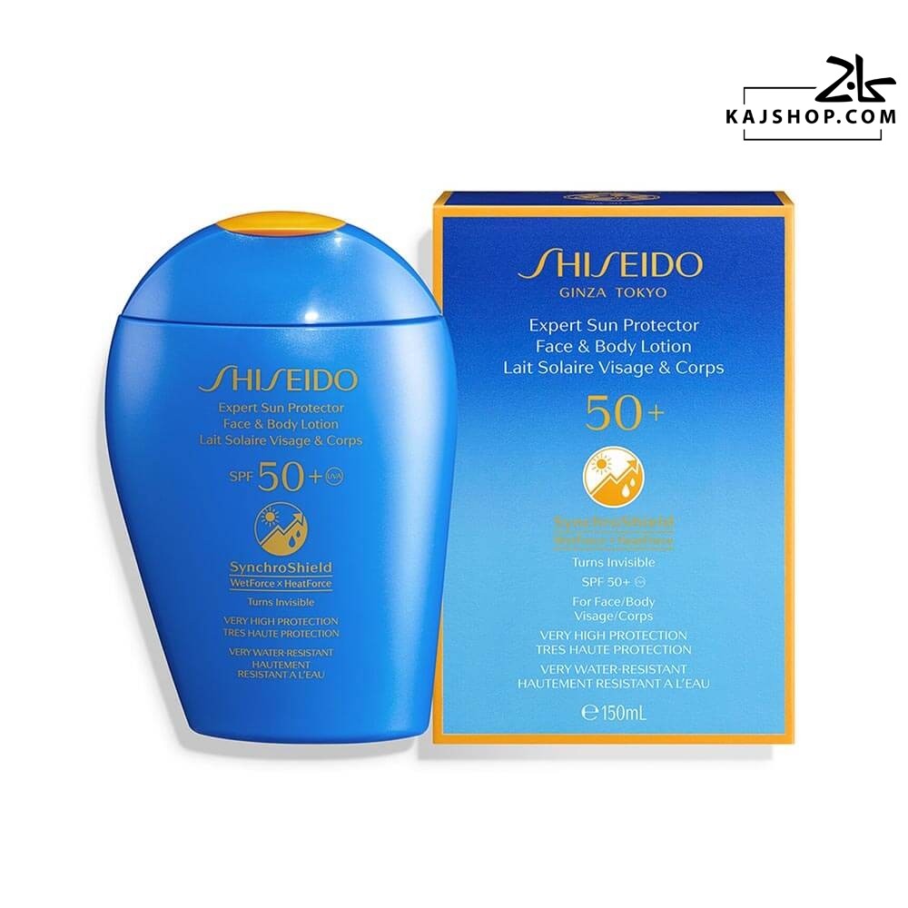 لوسیون ضد آفتاب صورت و بدن شیسیدو SPF50+
