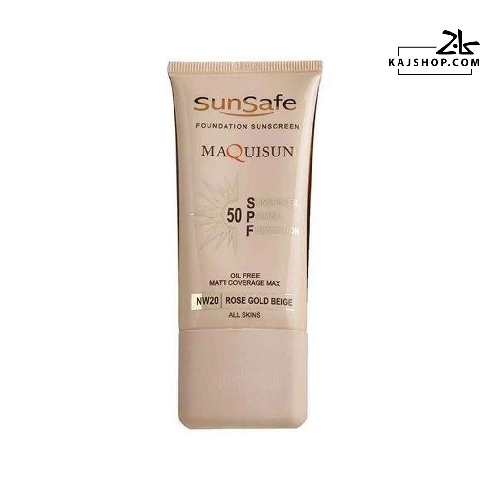 ضد آفتاب کرم پودری و پرایمری سان سیف SPF50