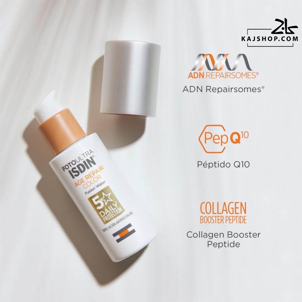 ضد آفتاب رنگی فیوژن واتر ایج ریپیر ایزدین SPF50