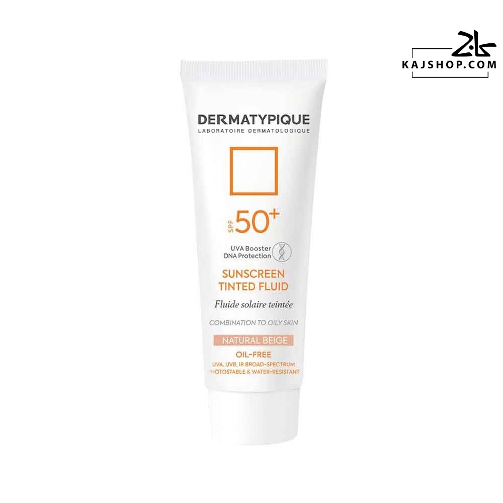 کرم ضد آفتاب درماتیپیک رنگی پوست چرب و مختلط +SPF50