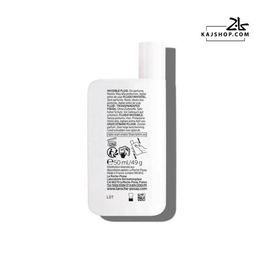 ضد آفتاب بی رنگ لاروش پوزای SPF50