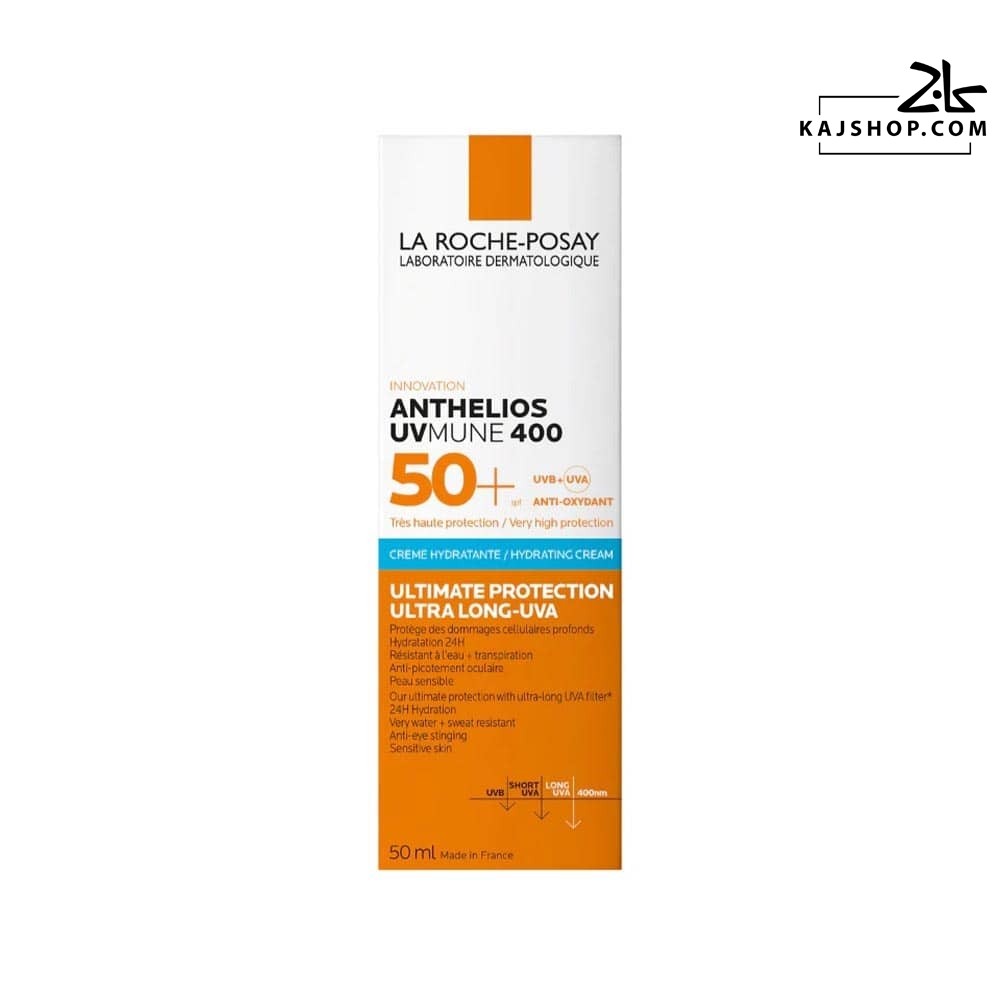 ضدآفتاب آبرسان بی رنگ لاروش پوزای SPF 50