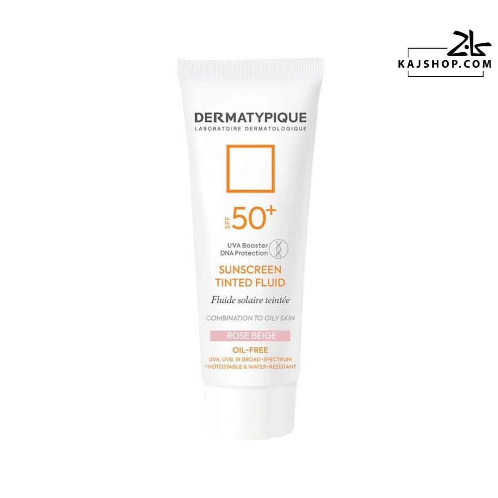 کرم ضد آفتاب درماتیپیک رنگی پوست چرب و مختلط +SPF50