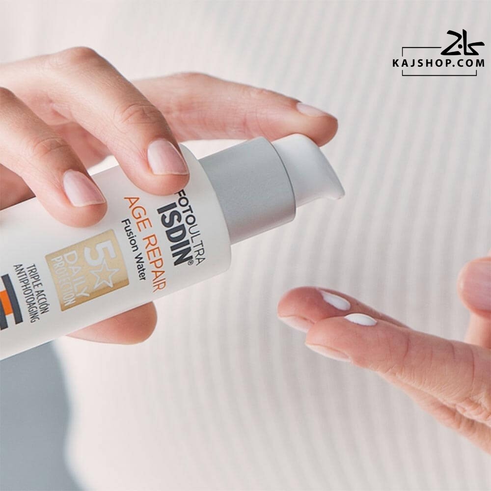 کرم ضد آفتاب بی رنگ ایج ریپیر ایزدین SPF50