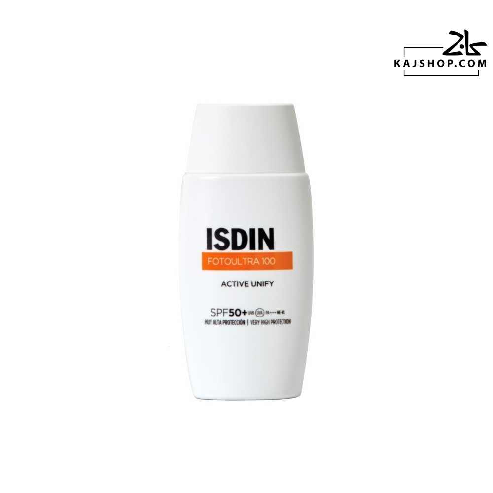ضد آفتاب بی رنگ اکتیو یونیفای ایزدین SPF50