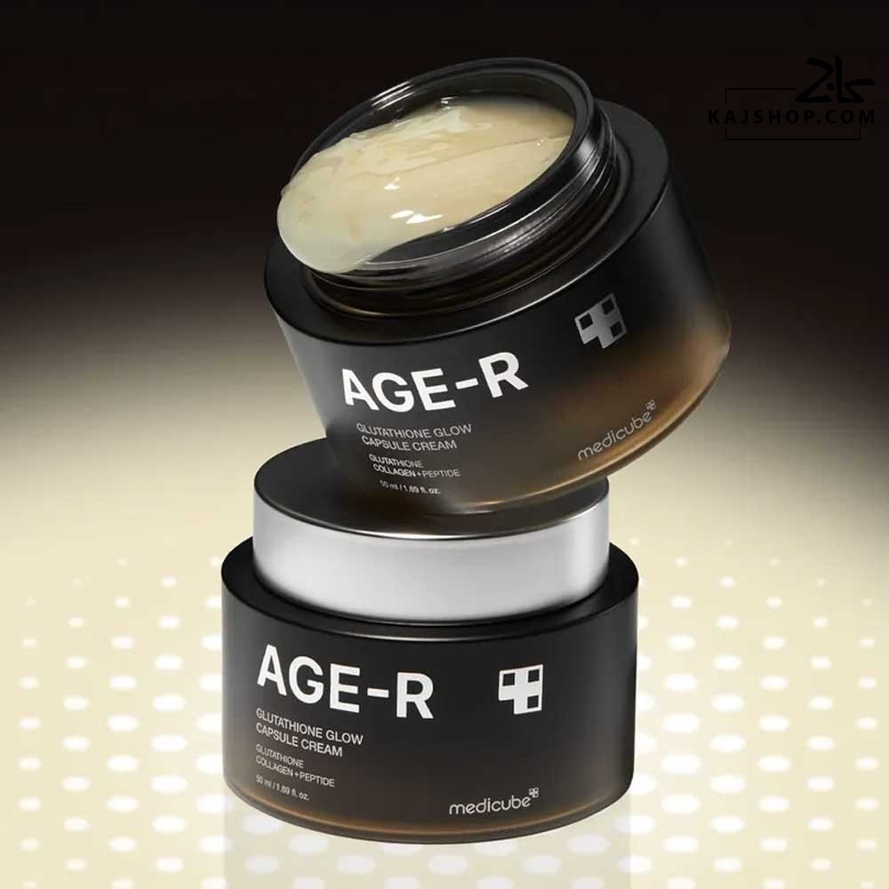 کرم کپسولی گلوتاتیون مدی کیوب مدل AGE-R