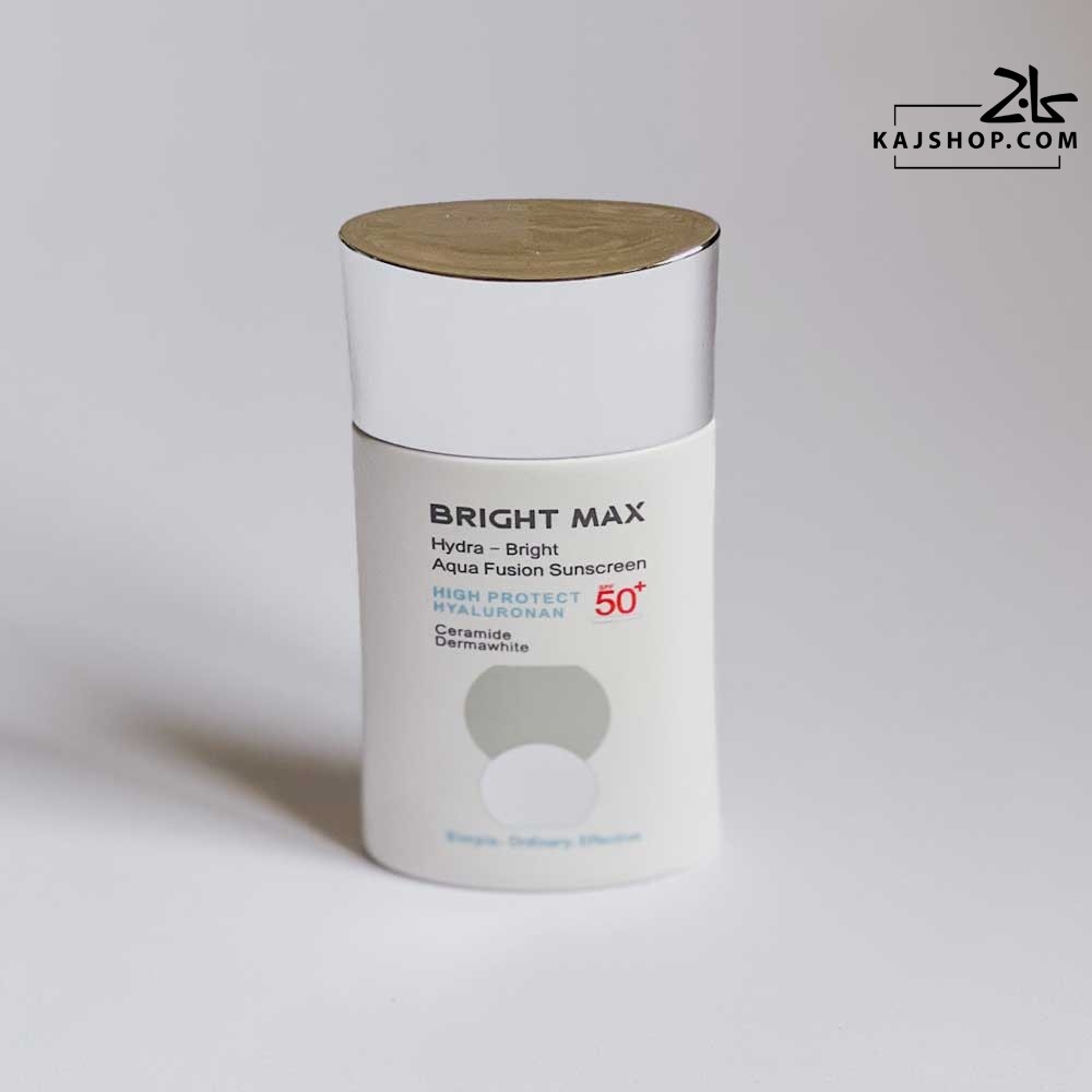 کرم ضد آفتاب برایت مکس بی رنگ مدل آکوا فیوژن SPF50