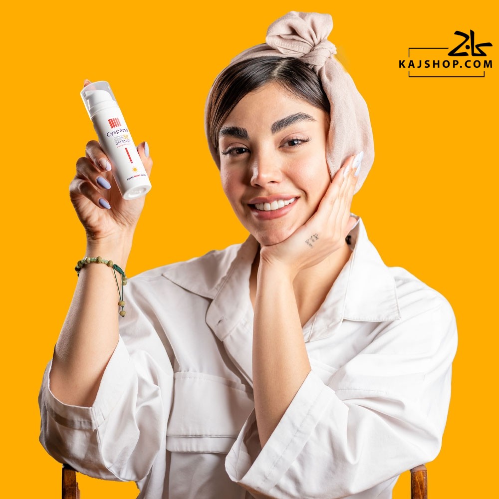 کرم ضد آفتاب ضد لک بی رنگ سیسپرسا SPF50