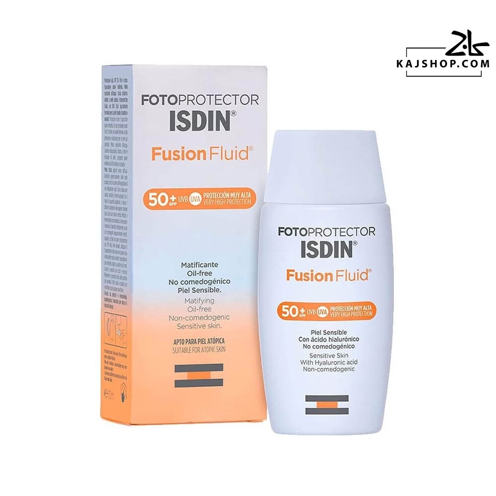 کرم ضد آفتاب فیوژن فلویید بی رنگ ایزدین SPF50