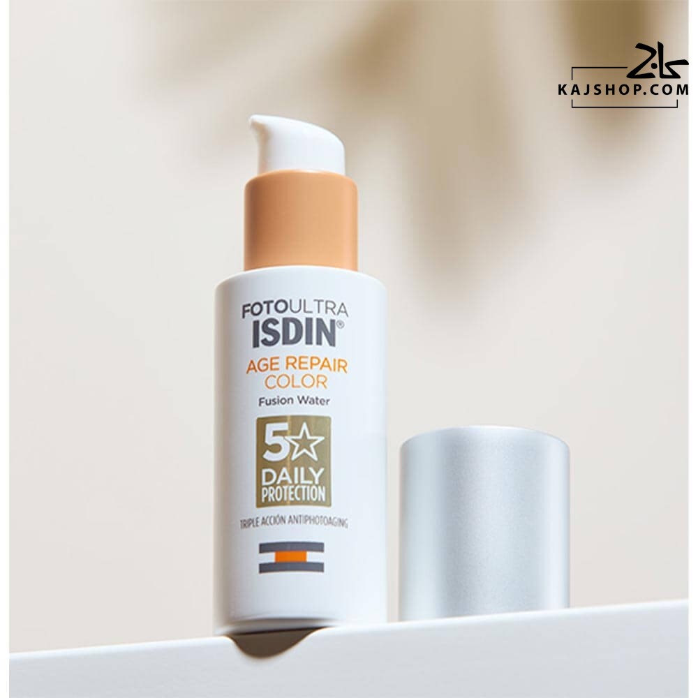 ضد آفتاب رنگی فیوژن واتر ایج ریپیر ایزدین SPF50