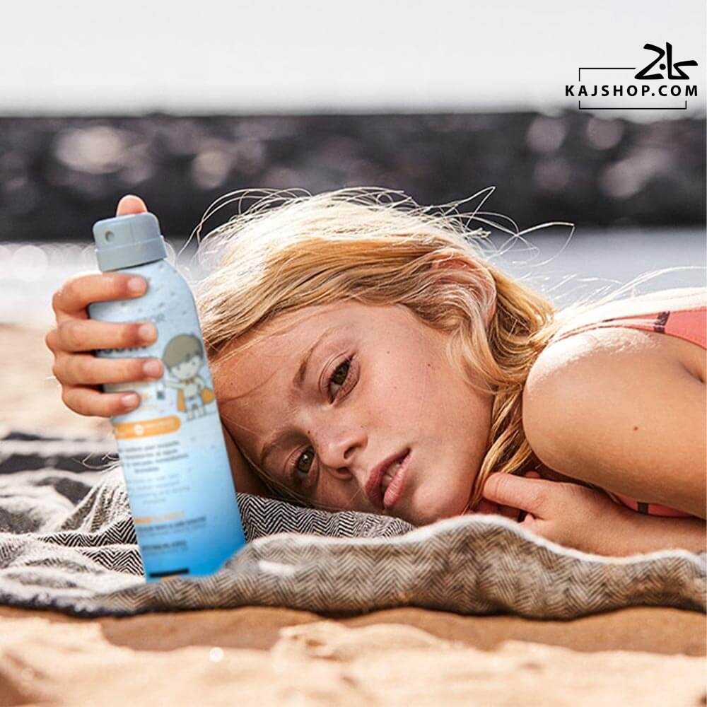 اسپری ضد آفتاب بی رنگ کودکان ایزدین SPF50