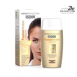 کرم ضدآفتاب ایزدین فیوژن واتر SPF30 (مدل اربن)