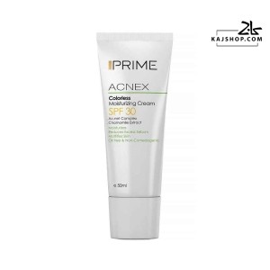 کرم مرطوب کننده بی رنگ پریم مناسب پوست چرب SPF30