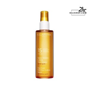 اسپری ضد آفتاب بی رنگ کلارنس SPF15