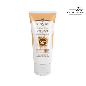 ضد آفتاب بژ طبیعی  سان سیف SPF50